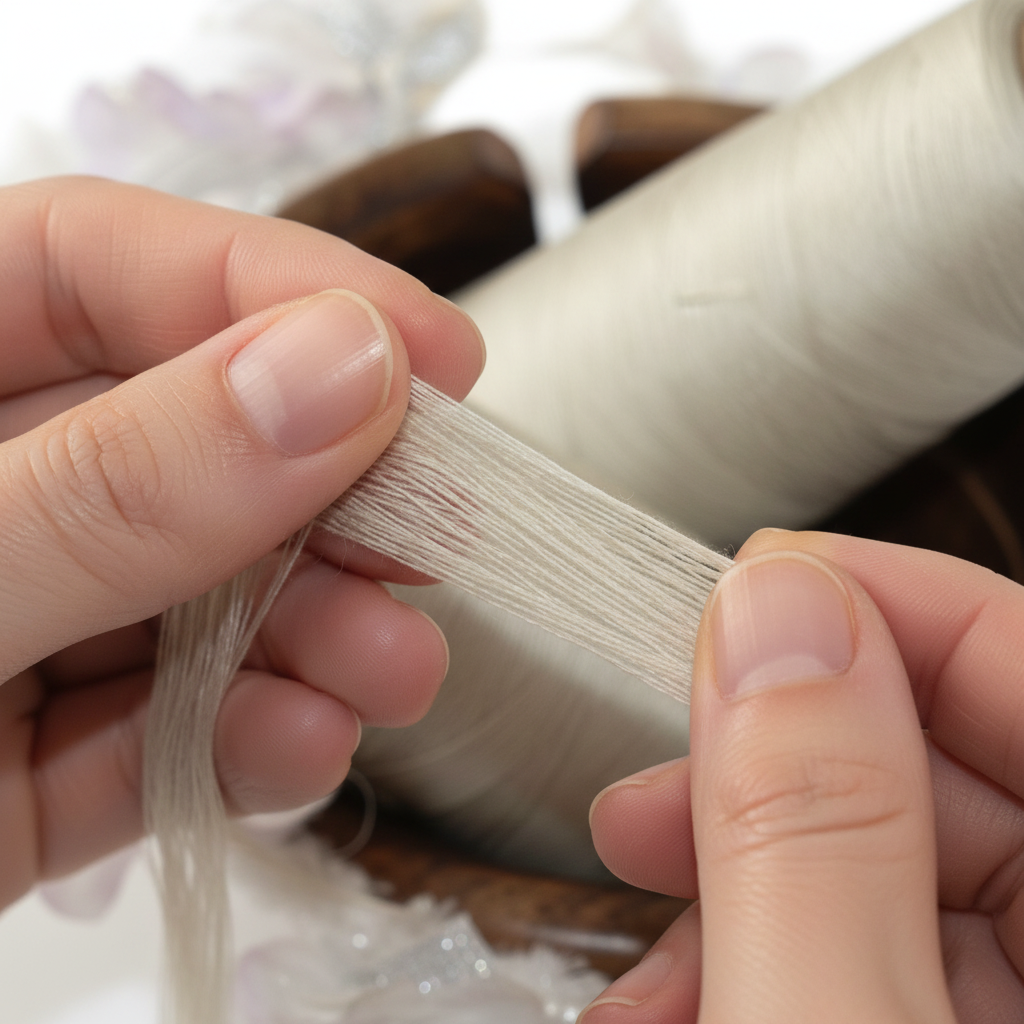 Knitsilk Wool, Cotton & Silk Blended Thread – 50 g (2 ply 2/60’s), W