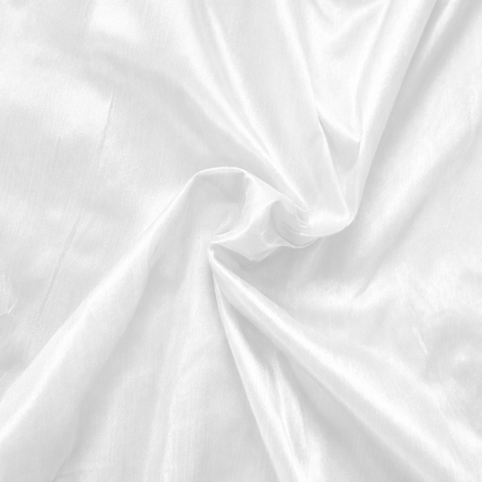 KnitSilk Dupion Rustic Fabric – Silk-Feel Solid Colors | 44" Wide | 100g/m | Apparel & Home