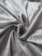 KnitSilk Dupion Rustic Fabric – Silk-Feel Solid Colors | 44" Wide | 100g/m | Apparel & Home