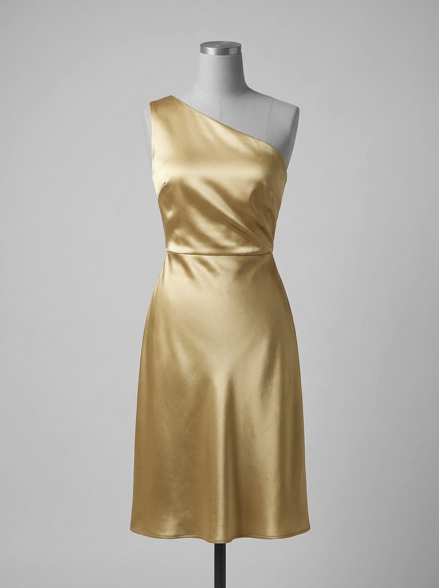 KnitSilk Royal Duchess Silk Fabric – Regal Gold | 35 Momme | 100% Silk