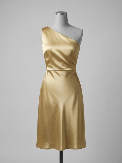 KnitSilk Royal Duchess Silk Fabric – Regal Gold | 35 Momme | 100% Silk