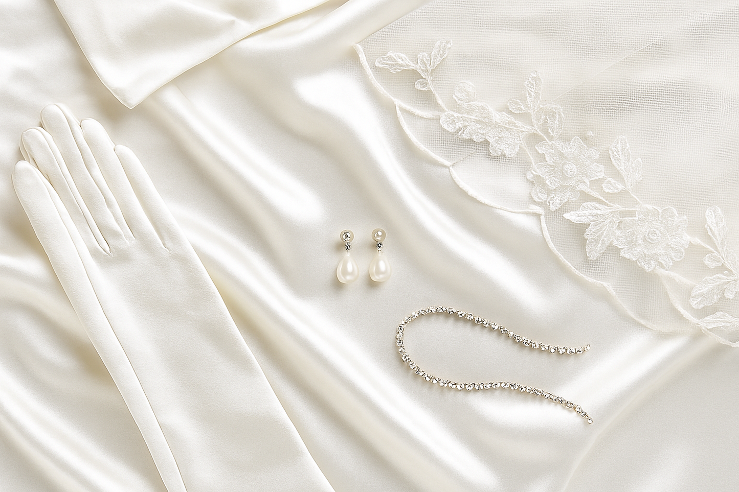 Knitsilk 100% Mulberry Silk Charmeuse Fabric – 19mm  – 44" Width – Pure Luxury Satin Weave - Off White