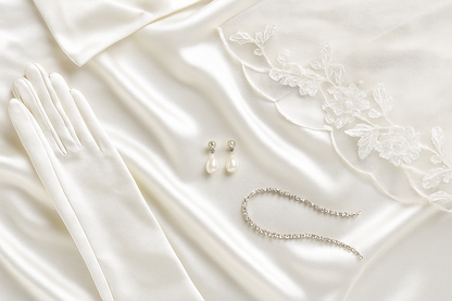 Knitsilk 100% Mulberry Silk Charmeuse Fabric – 19mm  – 44" Width – Pure Luxury Satin Weave - Off White