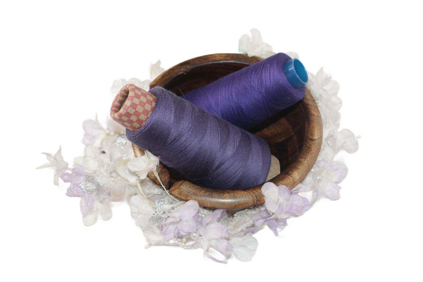 Knitsilk Wool, Cotton & Silk Blended Thread – 50 g (2 ply 2/60’s),Pu