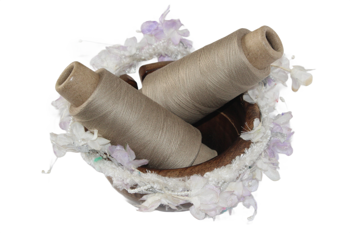 Knitsilk Pure Silk Viscose Blend Yarn in Cones (2ply - 1400 yards -Bronze)