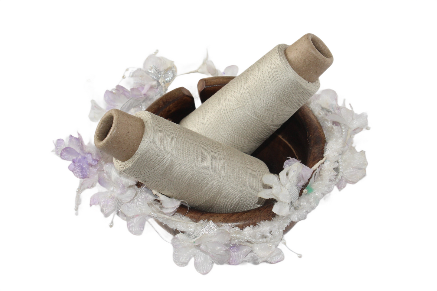 Knitsilk Wool, Cotton & Silk Blended Thread – 50 g (2 ply 2/60’s), W