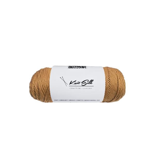 Knitsilk 100% Merino Wool Yarn | 200+ Yards| 100gx5 Count |Pack of 5