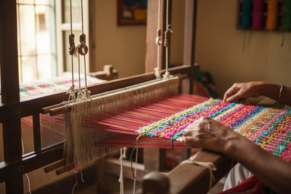 Knitsilk Recycled Shibori Sari Silk Ribbon Yarn-Multicolor| Best for Crochet, Knitting, and Embroidery |50 GMS-30 Yards