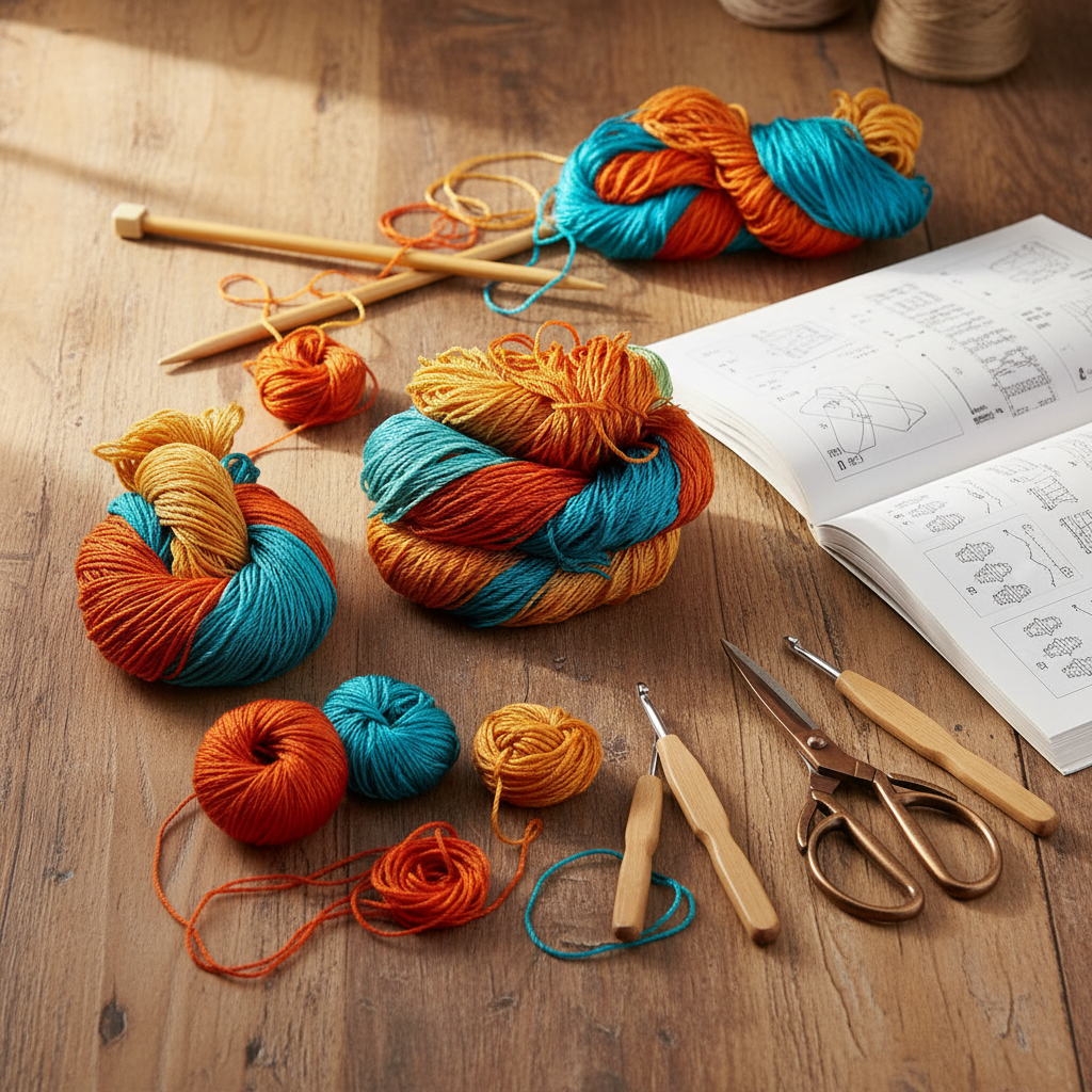 Knitsilk 3 Ply 100% Mulberry Silk Lace Weight Yarn –Iris(50g / 260 Yards)