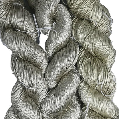 Knitsilk 3 Ply 100% Mulberry Silk Lace Weight Yarn – Butterscotch (50g / 260 Yards)