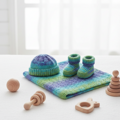 Knitsilk 3 Ply 100% Mulberry Silk Lace Weight Yarn –Plumbago(50g / 260 Yards)