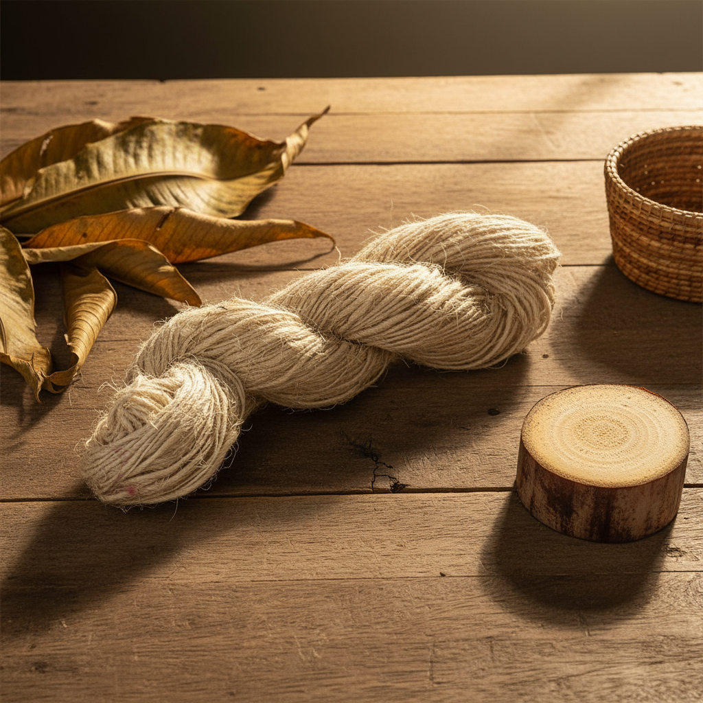 Banana Fibre Yarn - Lifestyle