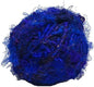 Knitsilk Recycled Sari Silk Yarn – Blue Colour | 85 Yards | 100g | Eco-Friendly Handspun Fiber for Knitting, Crochet & Weaving