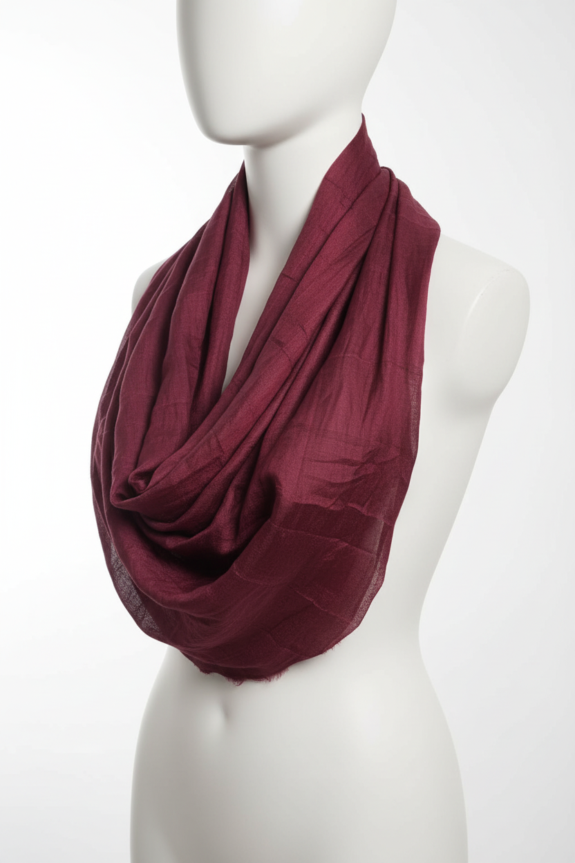 Knitsilk Recycled Sari Silk Ribbon Yarn — Super Bulky Brown (50g / 30 yd)