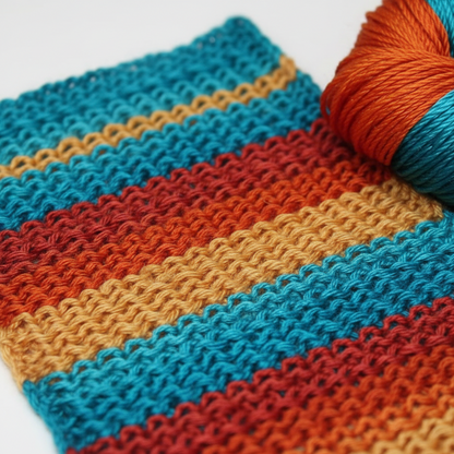 Knitsilk 3 Ply 100% Mulberry Silk Lace Weight Yarn –Iris(50g / 260 Yards)