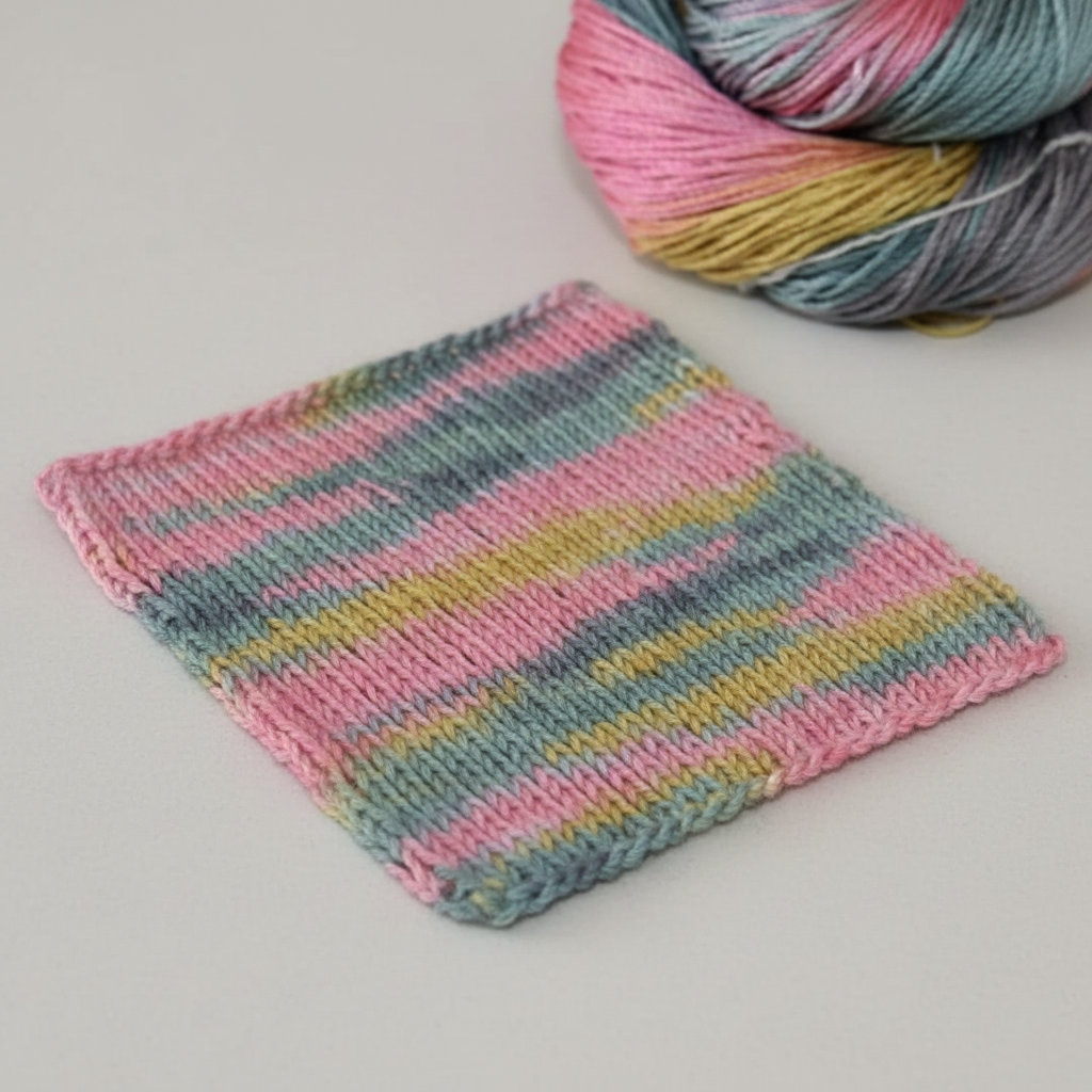 Knitsilk 3 Ply 100% Mulberry Silk Lace Weight Yarn –Tiger Lily(50g / 260 Yards)