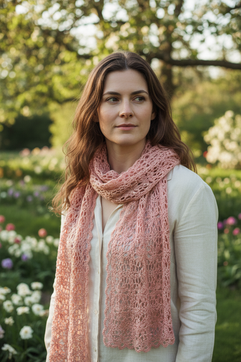 Knitsilk 3 Ply 100% Mulberry Silk Lace Weight Yarn –Powder pink(50g / 260 Yards)