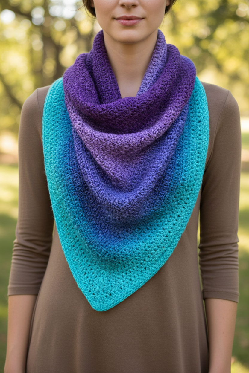 Knitsilk Top Yarn – Mulberry Silk Roving Yarn in Shades of Purple Blue Whi