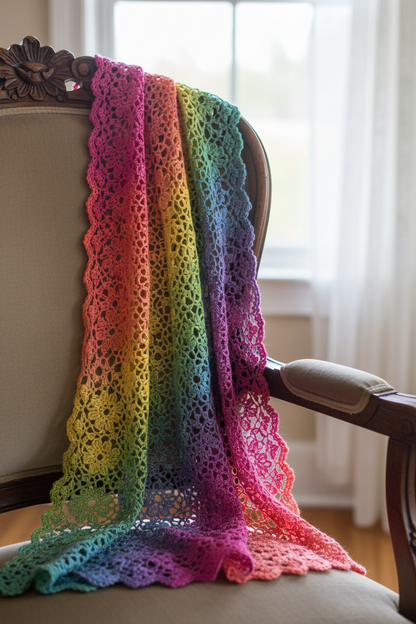 Knitsilk Silk Roving Worsted Yarn 100% Recycled & Hand-Dyed |100 gm,225 Yards | Rio