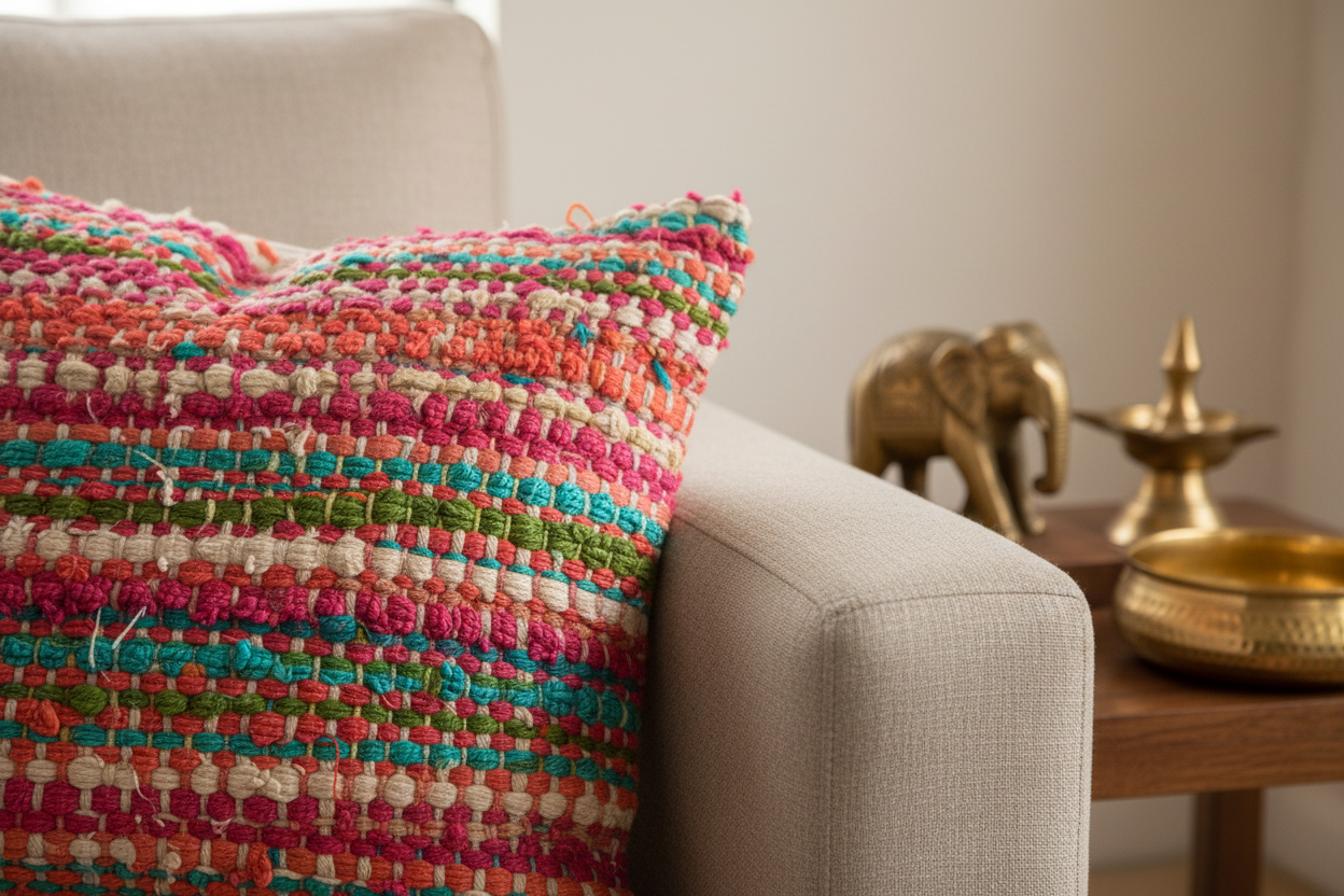 Knitsilk Recycled Shibori Sari Silk Ribbon Yarn-Multicolor| Best for Crochet, Knitting, and Embroidery |50 GMS-30 Yards