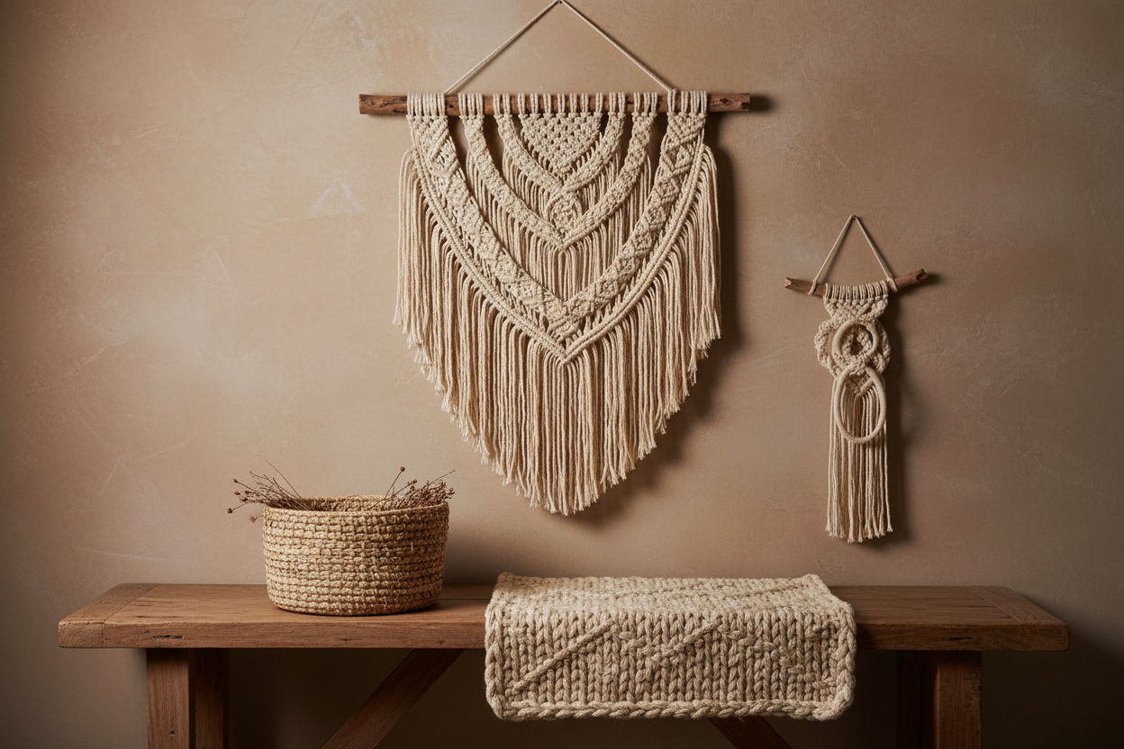 End Products Made from Banana Fibre Yarn