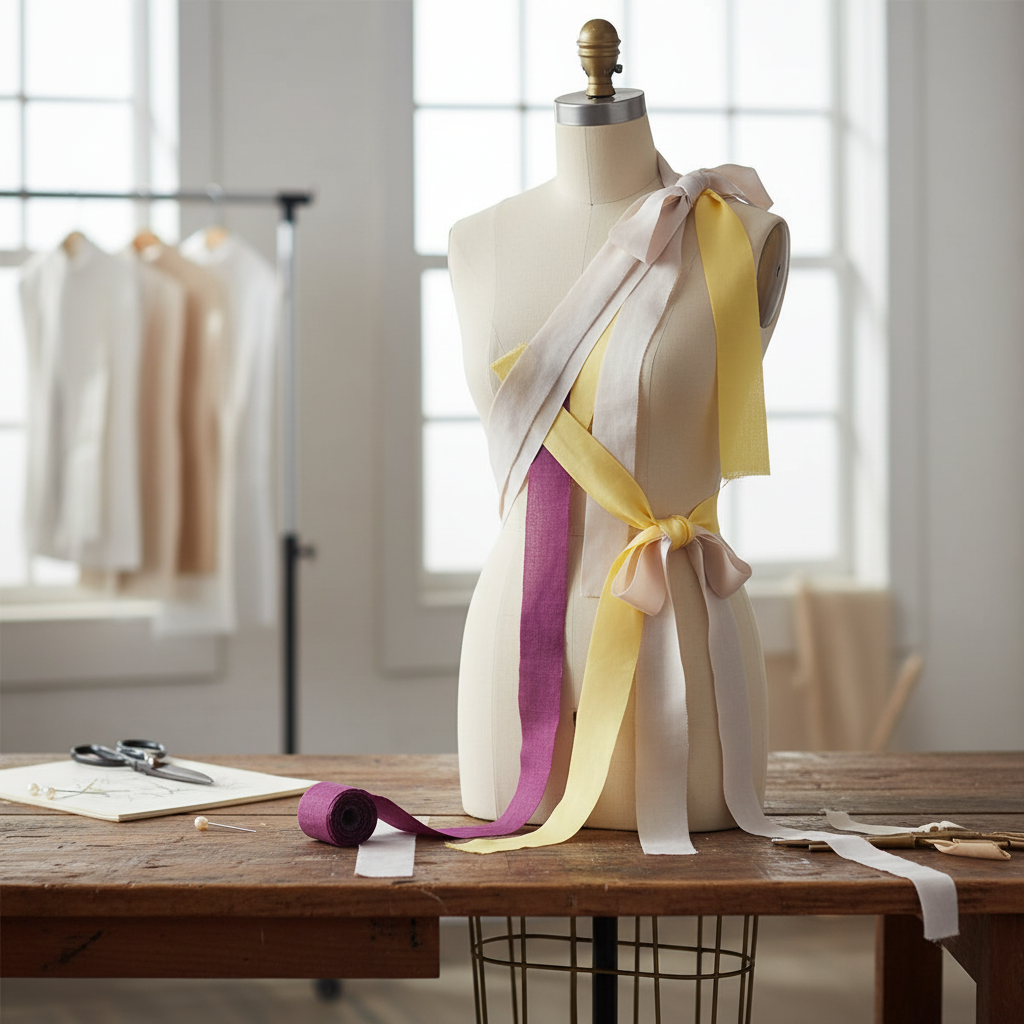 Knitsilk Luxurious Dupioni Satin Ribbon (1.5 "x 7yds x 3count), Magenta and Yellow  Ribbon Set for Gift Wrapping, Decorating Bouquet Wrap and Crafts