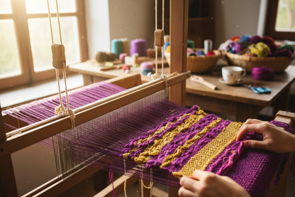 Knitsilk Super Bulky Recycled Sari Silk Ribbon Yarn | 50 GMS-25+ Yards |Radiance