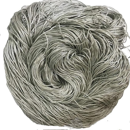 Knitsilk 3 Ply 100% Mulberry Silk Lace Weight Yarn – Grey (50g / 260 Yards)
