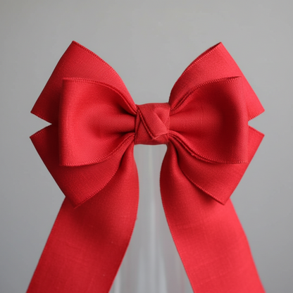 Knitsilk Luxurious Dupioni Satin Ribbon (1.5 "x 7yds x 3count), Dark Red Ribbon Set for Gift Wrapping, Decorating Bouquet Wrap and Crafts