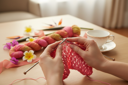 Knitsilk 3 Ply 100% Mulberry Silk Lace Weight Yarn –Hyacinth(50g / 260 Yards)