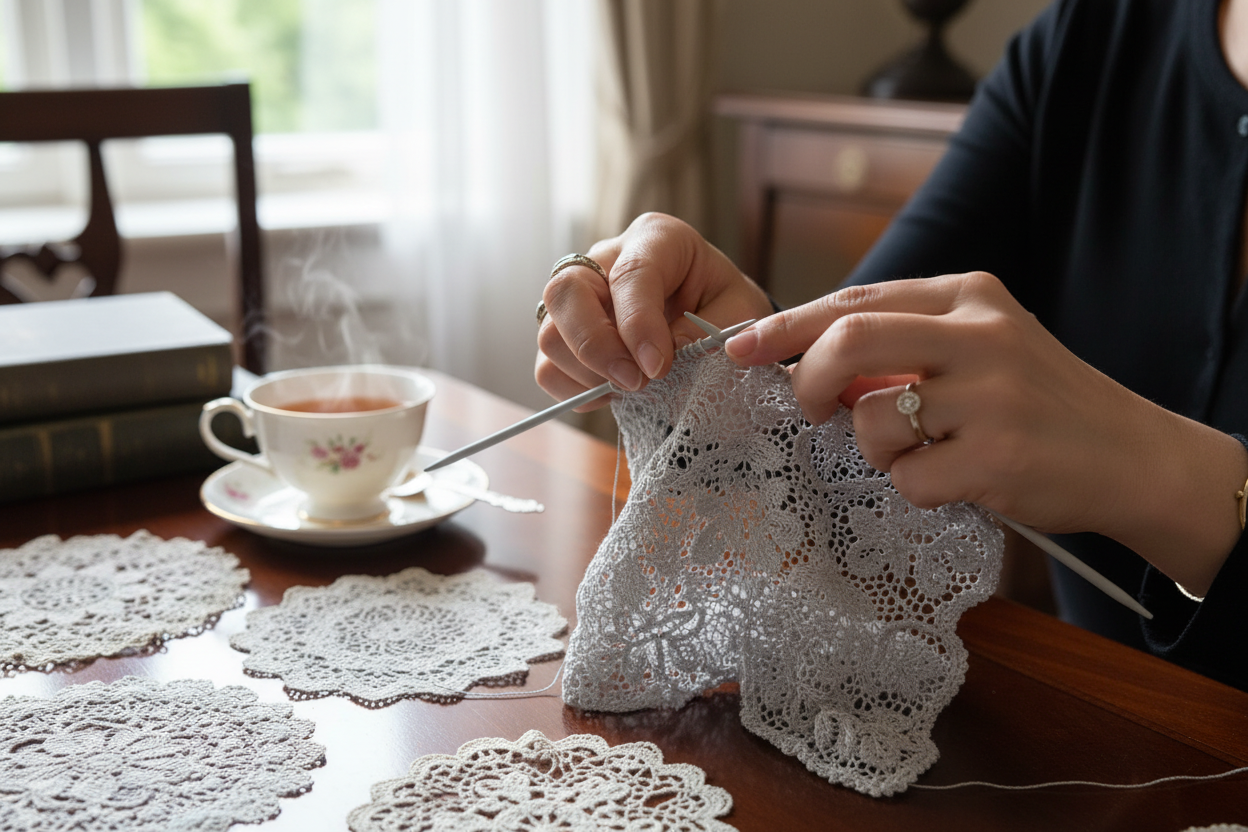 Knitsilk 3 Ply 100% Mulberry Silk Lace Weight Yarn – Shimmer (50g / 260 Yards)