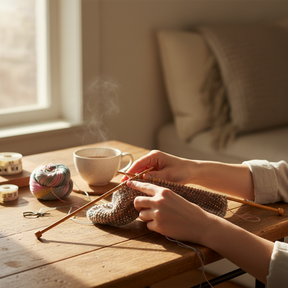 Knitsilk 3 Ply 100% Mulberry Silk Lace Weight Yarn –Tiger Lily(50g / 260 Yards)