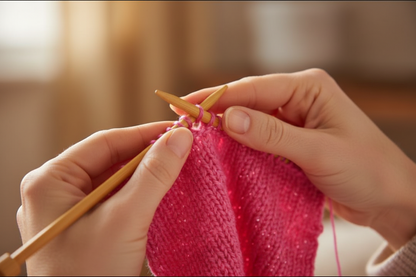 Knitsilk 3 Ply 100% Mulberry Silk Lace Weight Yarn –Pink(50g / 260 Yards)