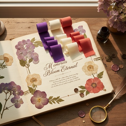 Knitsilk Luxurious Dupioni Satin Ribbon (1.5 "x 7yds x 3count), Purple & Red Ribbon Set for Gift Wrapping, Decorating Bouquet Wrap and Crafts