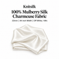 KnitSilk 22mm Off White 1-meter Charmeuse main image