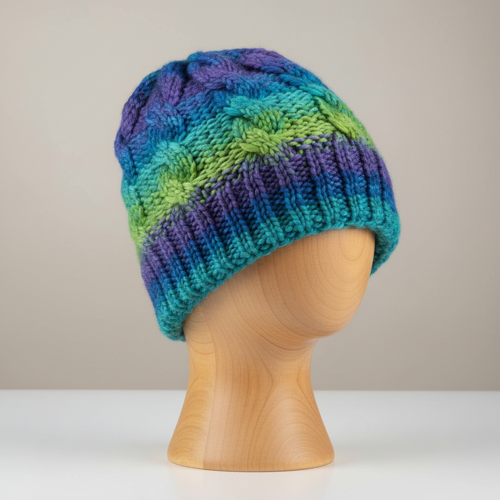 Knitsilk 3 Ply 100% Mulberry Silk Lace Weight Yarn –Plumbago(50g / 260 Yards)