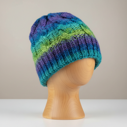 Knitsilk 3 Ply 100% Mulberry Silk Lace Weight Yarn –Plumbago(50g / 260 Yards)