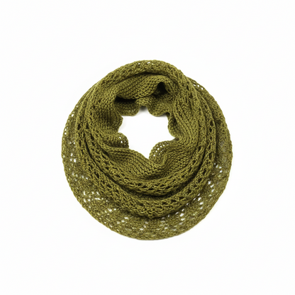 Knitsilk 3 Ply 100% Mulberry Silk Lace Weight Yarn –Olive green(50g / 260 Yards)