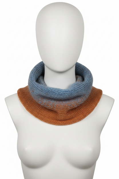 Knitsilk Silk Roving Worsted Yarn 100% Recycled & Hand-Dyed |100 gm,225 Yards |Ibiza