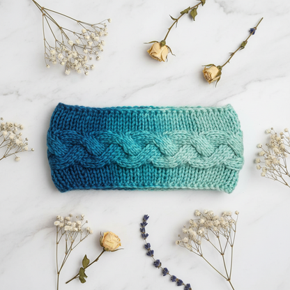 Knitsilk 3 Ply 100% Mulberry Silk Lace Weight Yarn –Sky Blue(50g / 260 Yards)