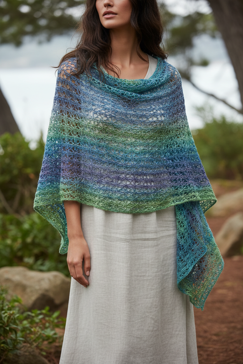 Knitsilk 3 Ply 100% Mulberry Silk Lace Weight Yarn –Plumbago(50g / 260 Yards)