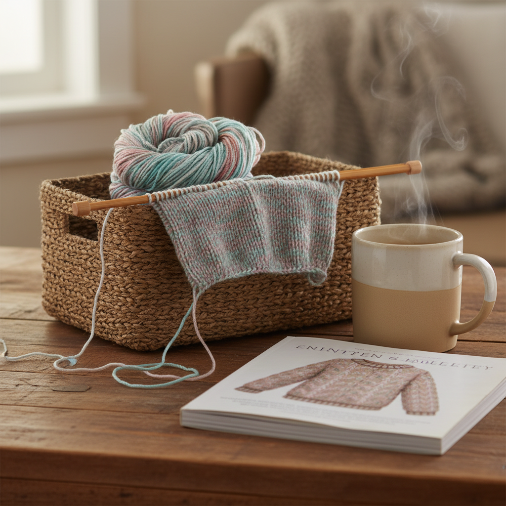 Knitsilk 3 Ply 100% Mulberry Silk Lace Weight Yarn –Tulips(50g / 260 Yards)