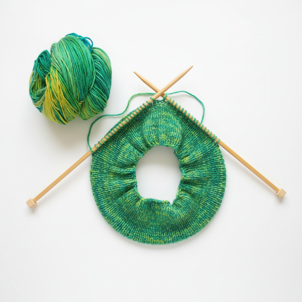 Knitsilk Silk Roving Worsted Yarn 100% Recycled & Hand-Dyed |100 gm,225 Yards |New york
