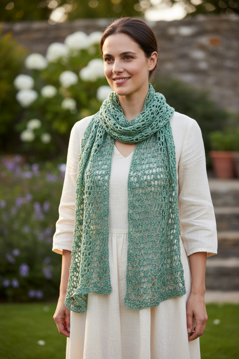 Knitsilk 3 Ply 100% Mulberry Silk Lace Weight Yarn –Dark Green(50g / 260 Yards)