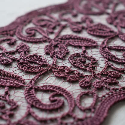 Knitsilk 3 Ply 100% Mulberry Silk Lace Weight Yarn –Plum(50g / 260 Yards)