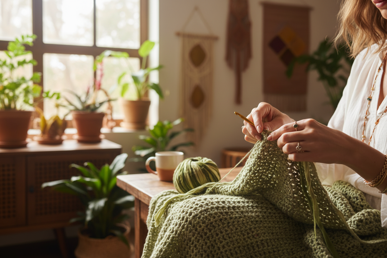 Knitsilk Recycled Sari Silk Ribbon |Best for Crochet, Knitting and Jewelry Making |50 GMS-30Yards-Olive Ombre