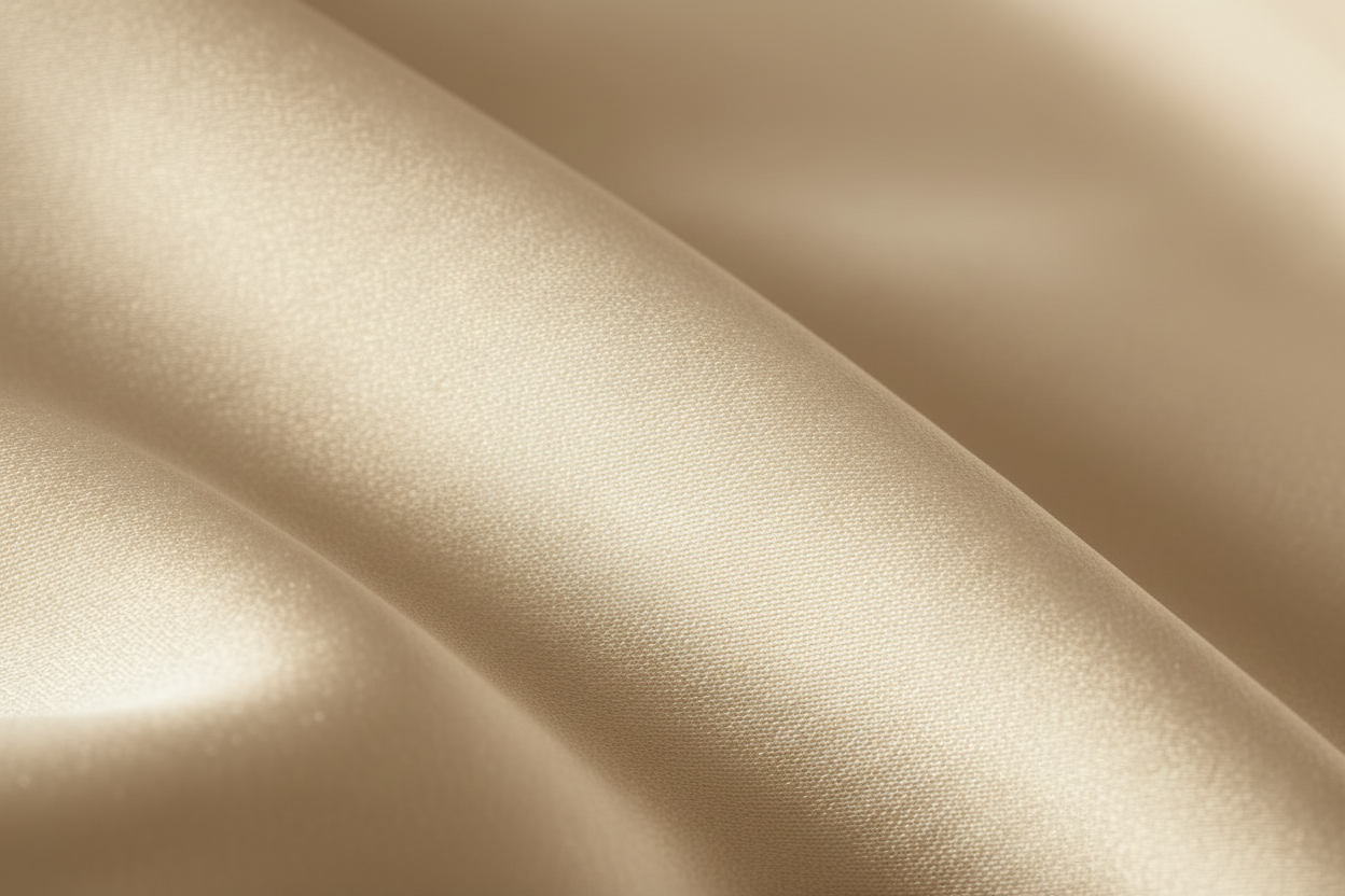 Macro – Light Beige Silk Texture