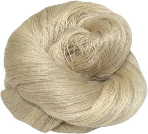 Luxurious Deep Gold Tussah Wild Silk Yarn