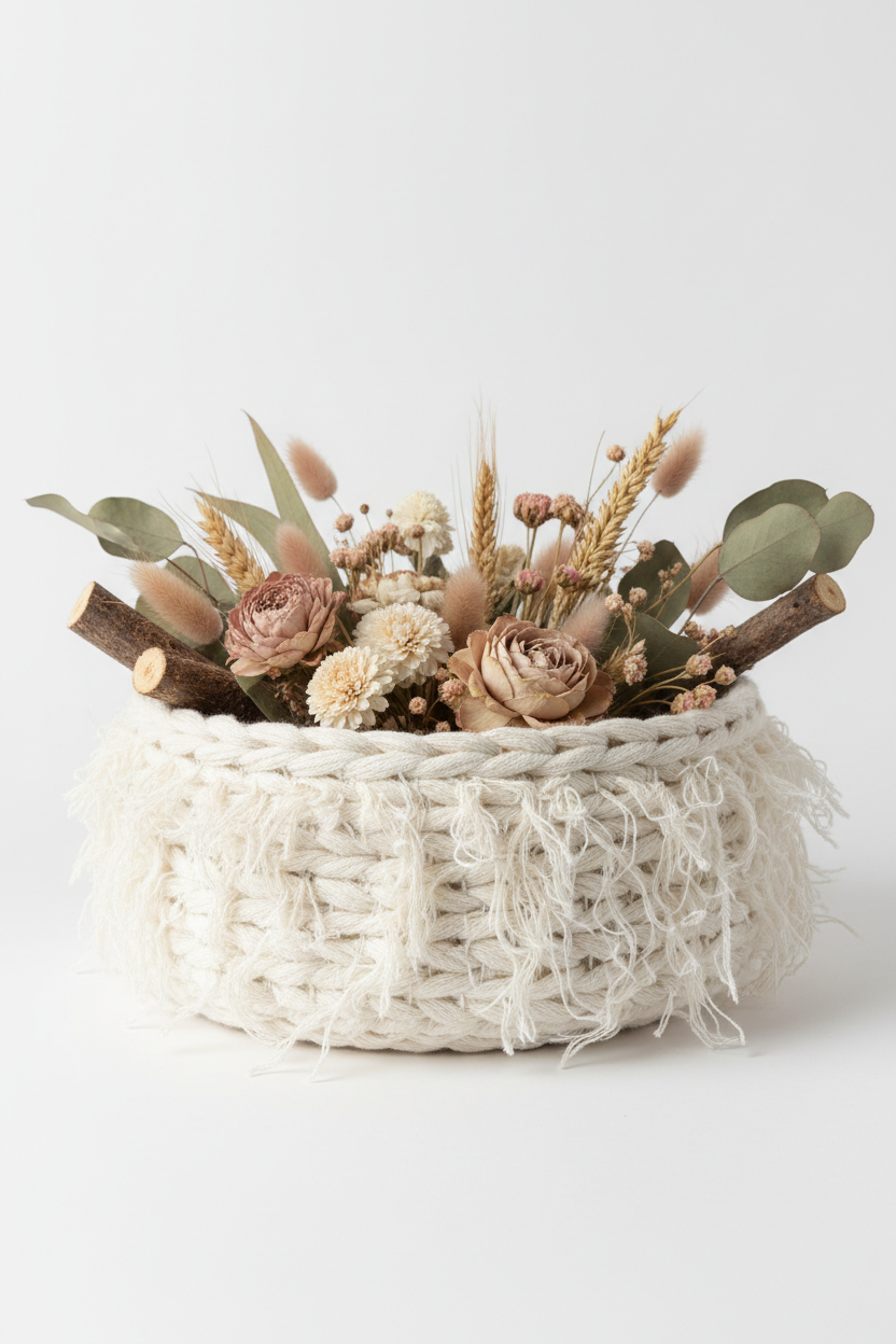 Knitsilk Recycled Mulberry Sari Silk Ribbon Yarn | 10 x 1-Yard Pieces | Natural Undyed Dyeable Frayed Strips for Knitting, Mixed Media, & DIY Crafts