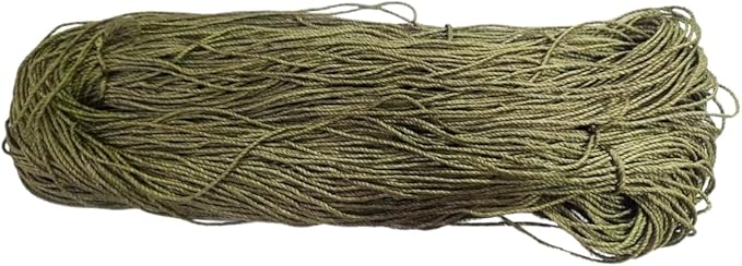 Knitsilk 3 Ply 100% Mulberry Silk Lace Weight Yarn – Olive(50g / 260 Yards)